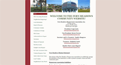 Desktop Screenshot of fernmeadowshoa.com